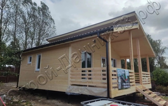 4 каркасный дом д–2, 9x9 м, 81 м², ленинградская область, выборгский район, посёлок советский (12)